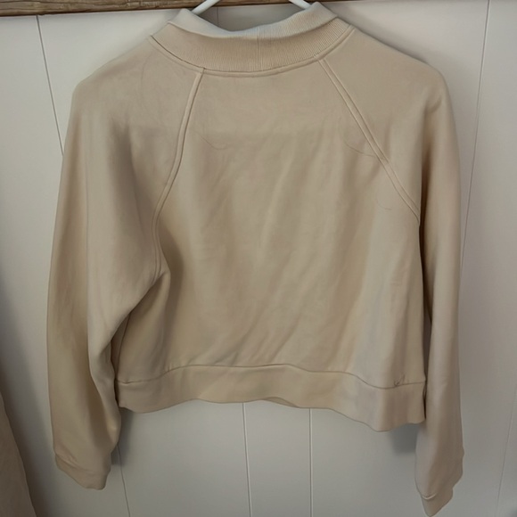 Target Cowl Neck Cropped Sweatshirt - Picture 3 of 3